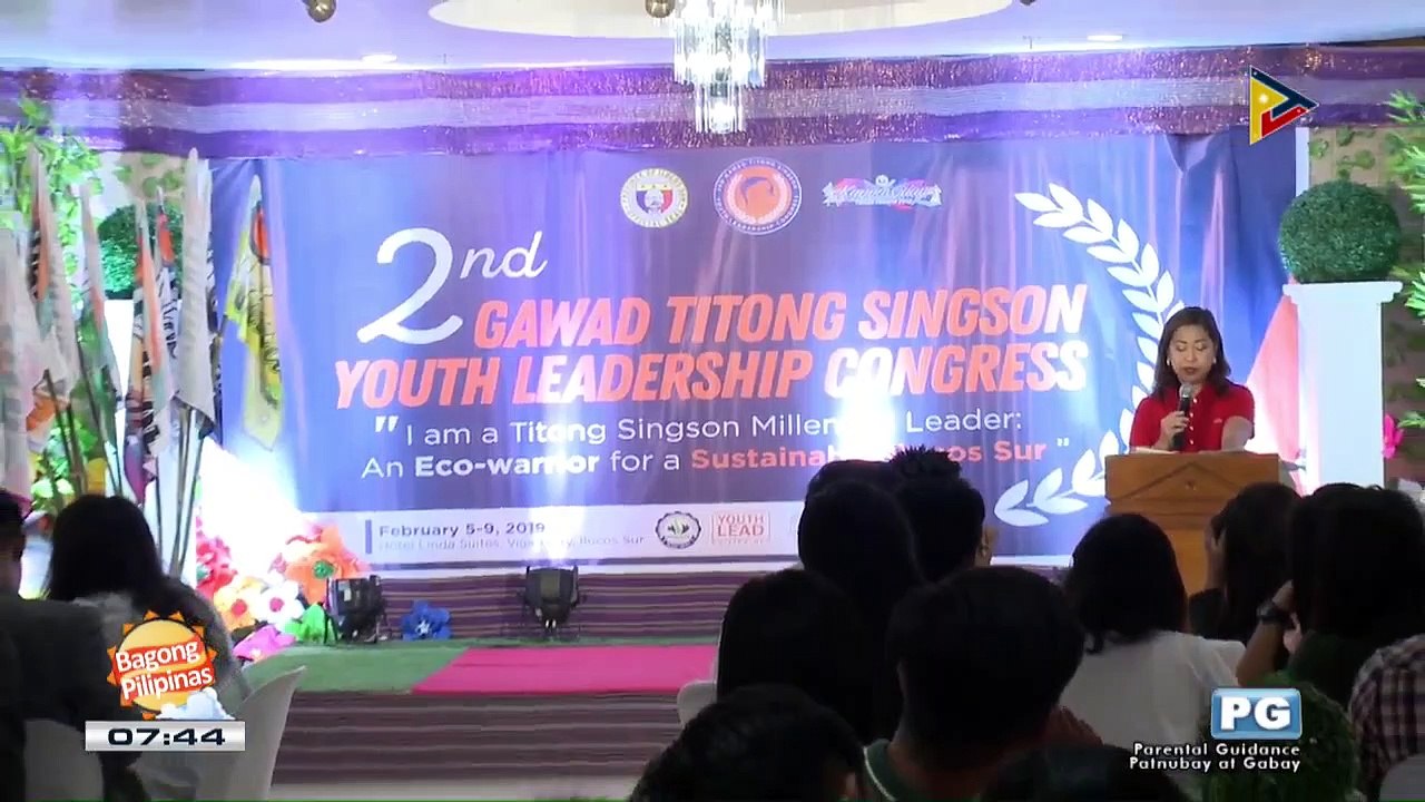 WWW: Titong Singson youth leadership congress