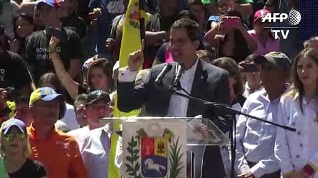 Guaidó: el 23 de febrero ingresará ayuda humanitaria a Venezuela