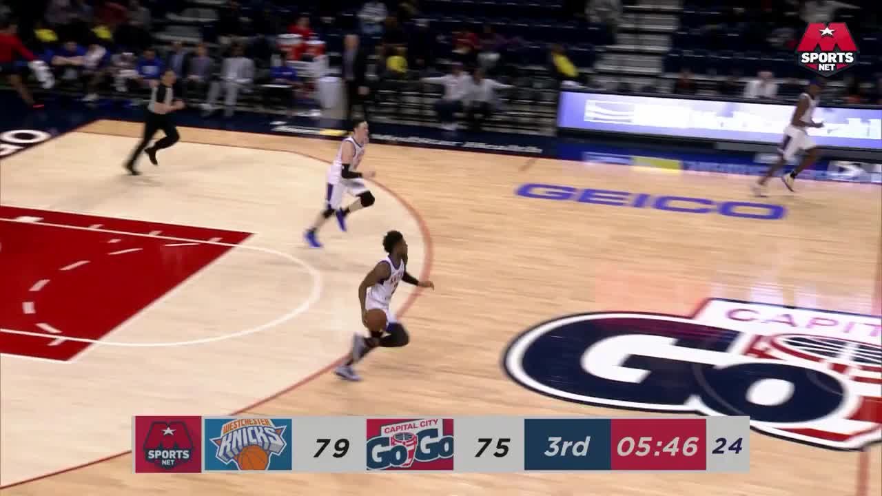 Isaiah Armwood Posts 12 points & 10 rebounds vs. Westchester Knicks
