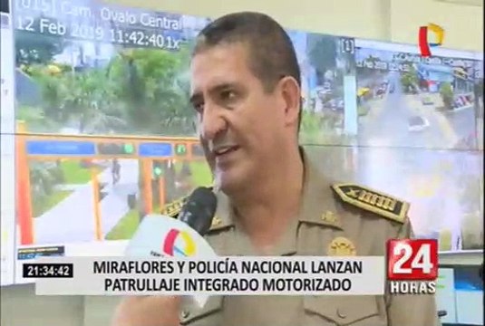 Labor de vigilancia en Miraflores será en motocicletas a fin de combatir la delincuencia