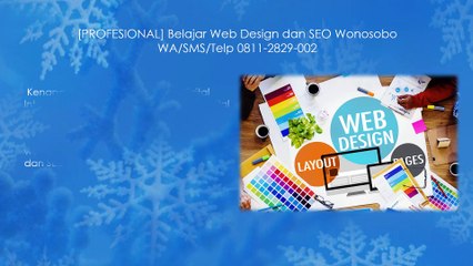 [PROFESIONAL] Belajar Web Design dan SEO Wonosobo  WA/SMS/Telp 0811-2829-002