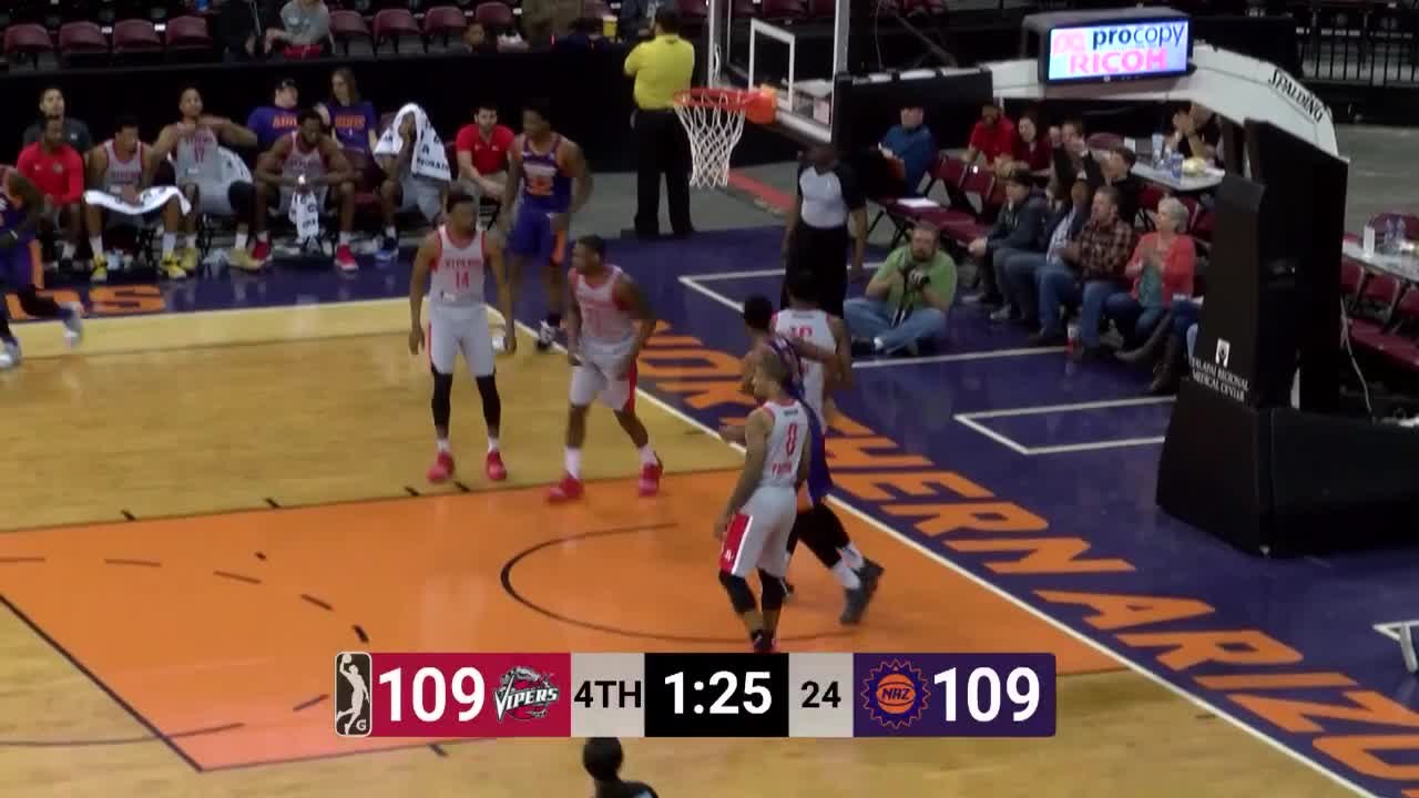 Aaron Epps Posts 28 points & 18 rebounds vs. Rio Grande Valley Vipers
