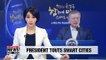 President Moon says smart cities will become platform for innovative growth in S. Korea