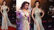 Urvashi Rautela shines in sheer white High Slit Gown at Filmfare Glamour and Style Awards | Boldsky