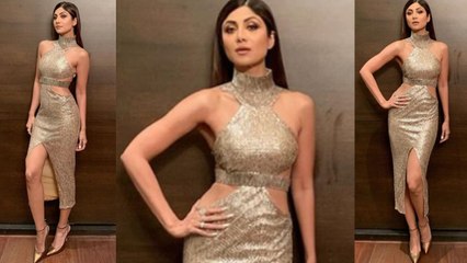 Shilpa Shetty grace the Filmfare Glamour and Style Awards; Watch video| FilmiBeat
