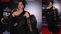 Sonam Kapoor looks stunning in the corseted balloon sleeve blouse ; Watch video | Boldsky