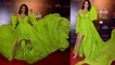 Surveen Chawla dazzles in Layered Dress at Filmfare Glamour and Style Awards | FilmiBeat