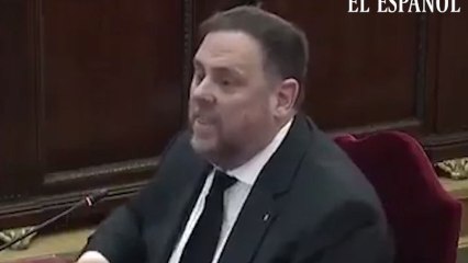 Primer turno de intervención de Oriol Junqueras