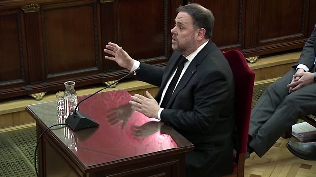 Junqueras es presenta com a 'pres polític'