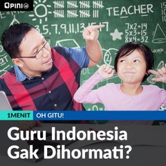 Guru Indonesia Gak Dihormati?