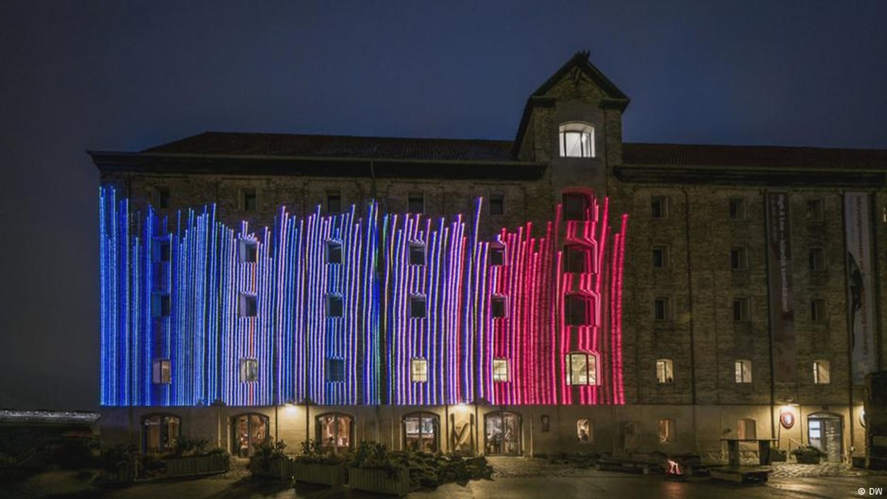 Festival de luzes colore Copenhague