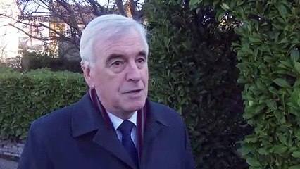 'It was a bit tongue and cheek': McDonnell on Churchill