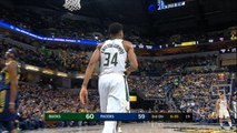 Giannis throws down alley-oop dunk