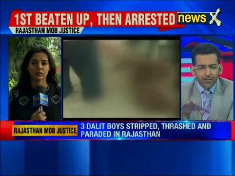 3 dalit minors stripped, thrashed and paraded in Rajasthan