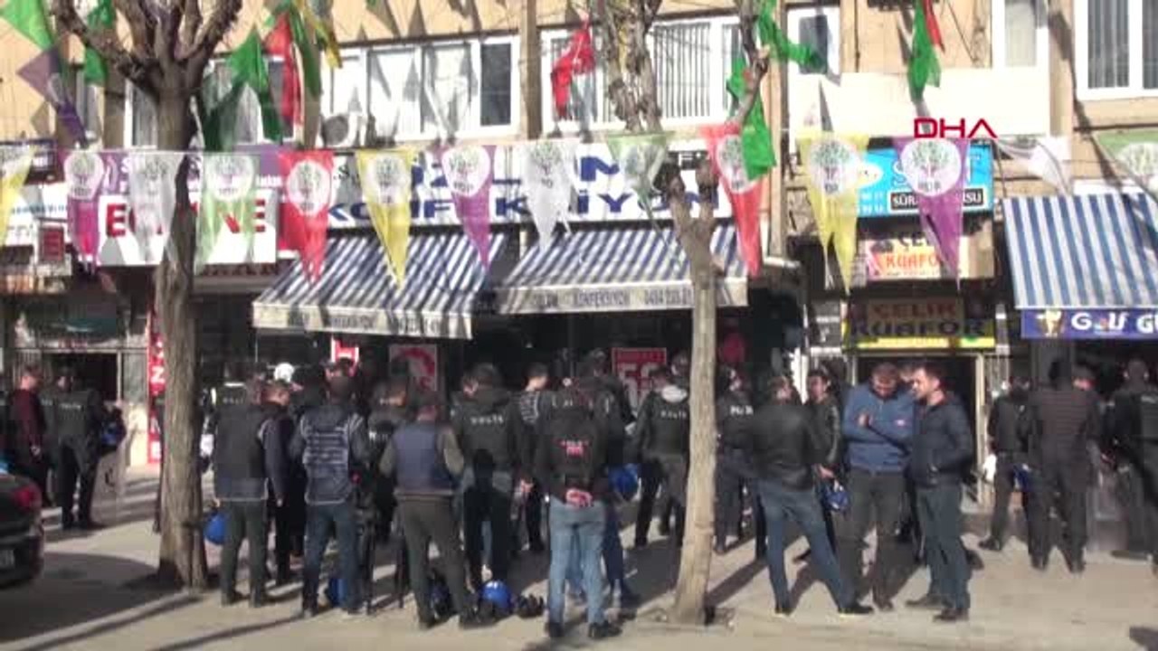 Siirt'te Hdp'lilerin Yürüyüşüne İzin Verilmedi