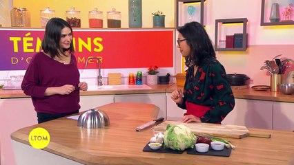 Choux fleur et gombo croustillants