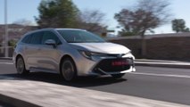 2019 Toyota Corolla TS 1.8L in Platinum Driving in Barcelona