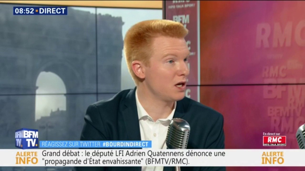 Votation citoyenne voulue par Benoît Hamon: Adrien Quatennens "pense que c'est une mauvaise idée"