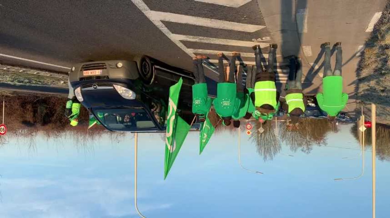 Grève à Malonne (Namur) (13/2/2019)