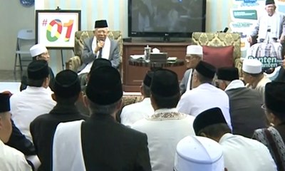Kiai dan Ulama Jawa Barat Bertemu Ma'ruf Amin