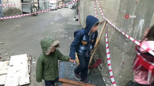 Doğal gaz patlaması sonrası yaşananları göz yaşlarıyla anlattılar