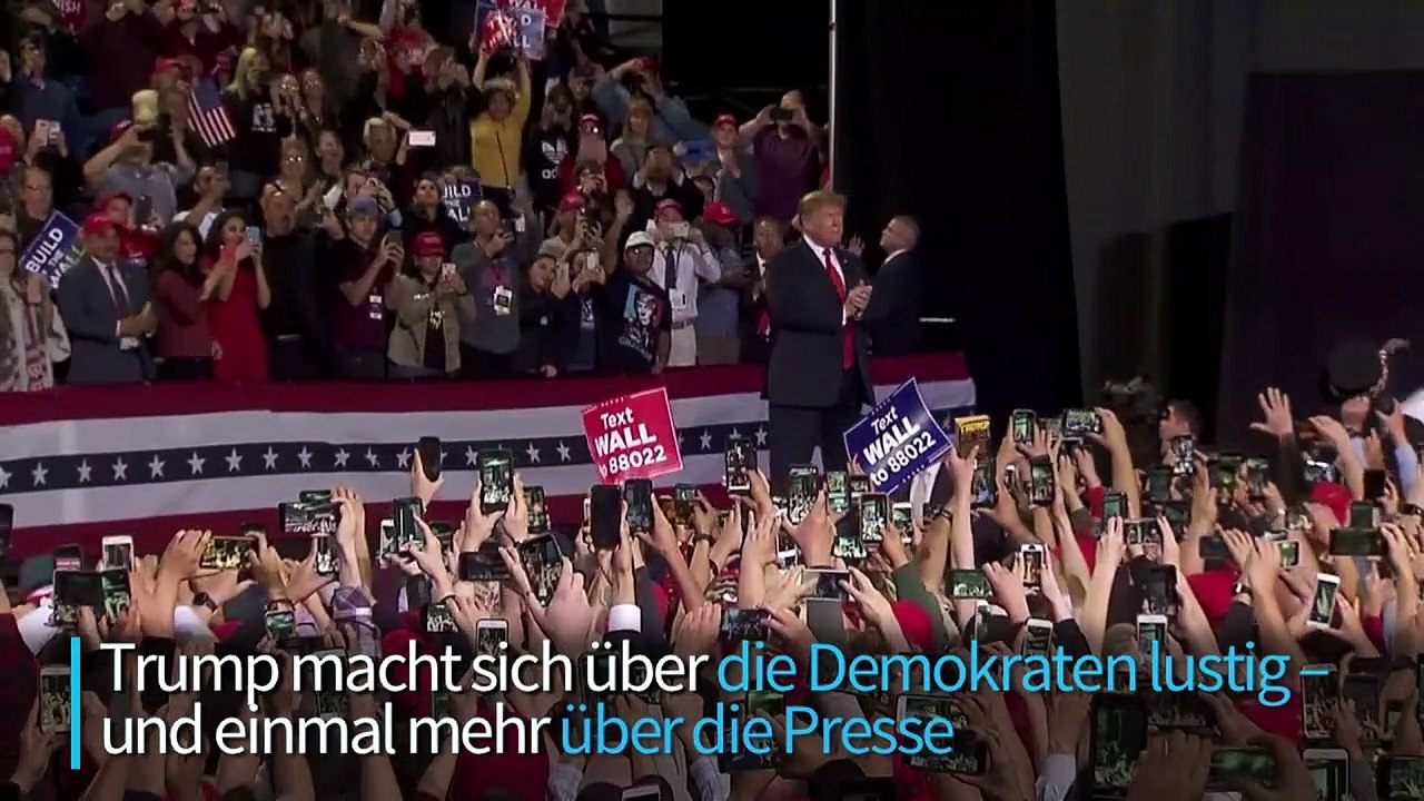 BBC fordert Schutz für Journalisten bei Trump-Auftritten