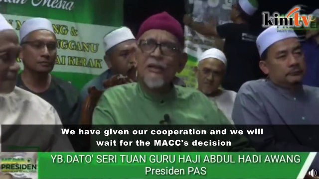 Nik Abduh's recording? It was more of an academic discussion, says Hadi