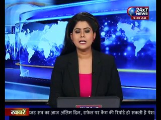 स्टैच्यू ऑफ यूनिटी के पास नर्मदा में टेंट सिटी के गोदाम में लगी भीषण आग