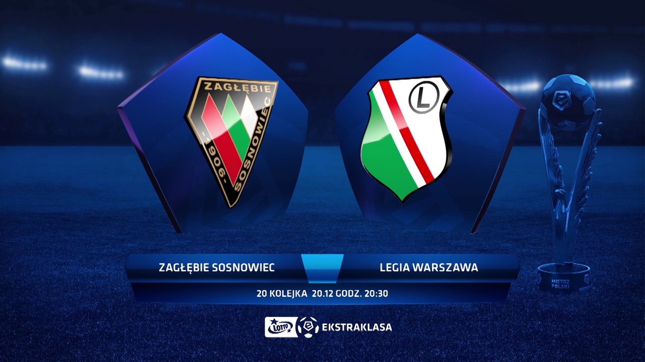 Zagłębie Sosnowiec 2:3 Legia Warszawa - Matchweek 20: HIGHLIGHTS