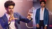Kartik Aaryan looks cool in blue suit at Filmfare Glamour and Style Awards | FilmiBeat