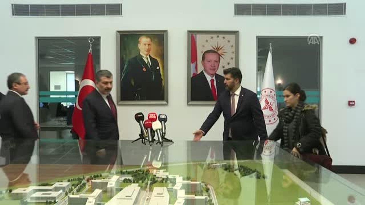 Sağlık Bakanı Koca : "Avrupa'nın En Büyük, Dünyanın Tek Seferde Yapılan 3'üncü Büyük Hastanesini...