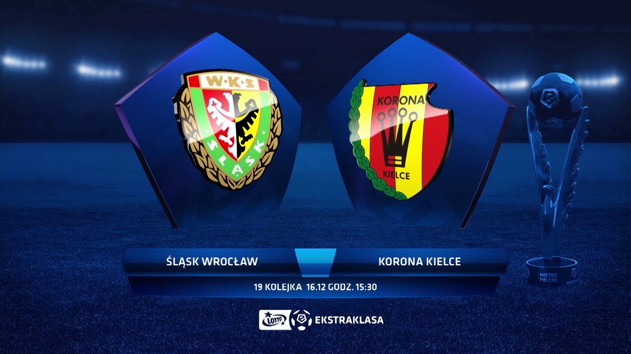 Śląsk Wrocław 1:1 Korona Kielce - Matchweek 19: HIGHLIGHTS