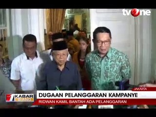 Ridwa Kamil Bantah Lakukan Dugaan Pelanggaran Kampanye