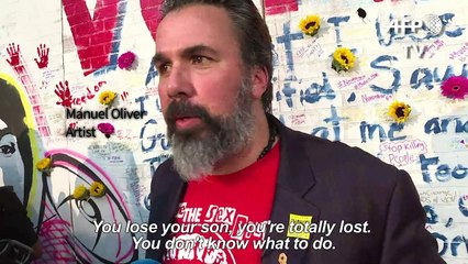 Father of Parkland victim looks to change gun laws through art