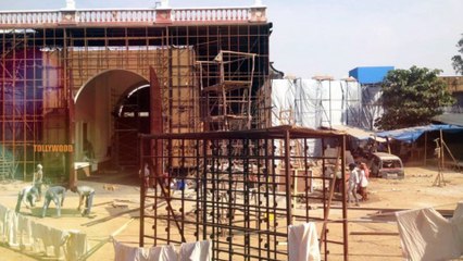 ఆర్ ఆర్ ఆర్ సెట్ ఫోటోలు లీక్ | RRR | Jr NTR | Ram Charan | S. S. Rajamouli - Tollywood