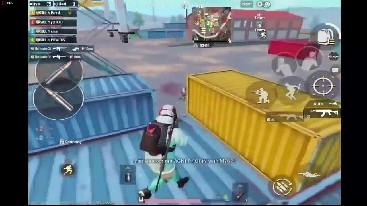 SOUL MORTAL OP GAMEPLAY  PUBG MOBILE  STREAM HIGHLIGHT