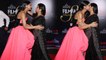 Deepika Padukone Vidya Balan hug each other at Filmfare Glamour and Style Awards | FilmiBeat