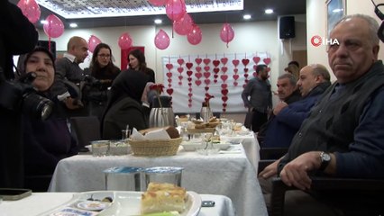 Yaşlı çiftler 14 Şubat'ı kutlayıp mutluluk sırlarını anlattı