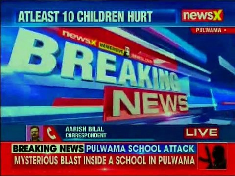 Pulwama School Attack: Mysterious blast inside a school; at least 10 students injured