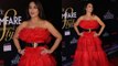 Preity Zinta looks in frilly red strapless gown at Filmfare Glamour and Style Awards | Boldsky