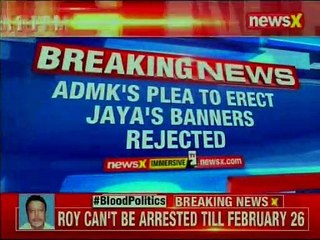 MHC rejects ADMK plea to erect banners for Jayalalithaa's birthday