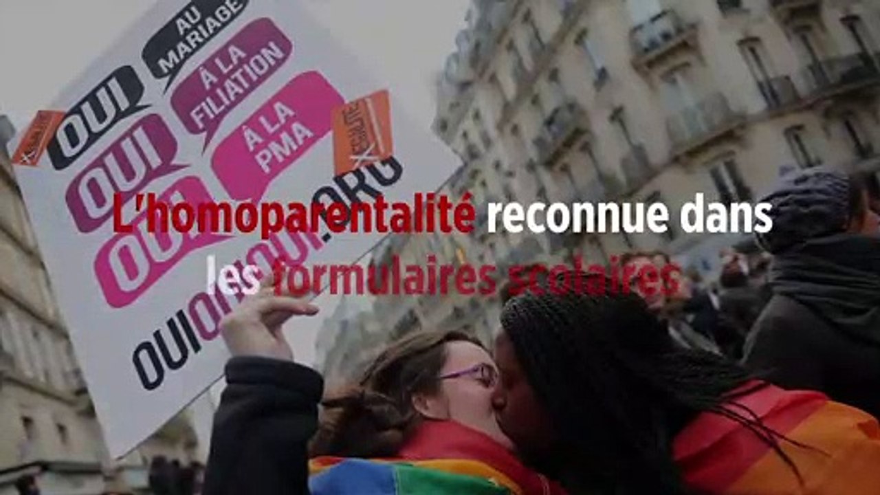 L'homoparentalité reconnue dans les formulaires scolaires