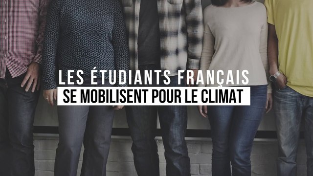 Les étudiants français se mobilisent pour le climat