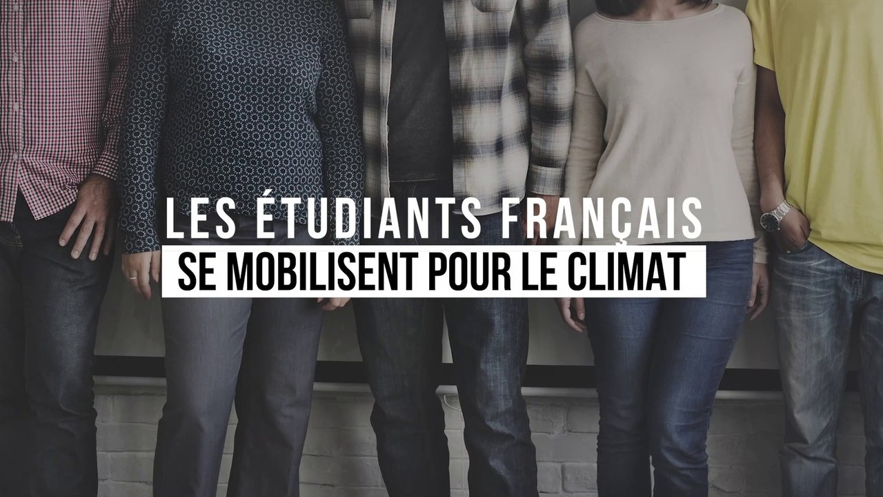 Les étudiants français se mobilisent pour le climat