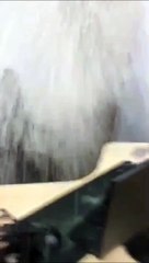 On appelle ça une très grosse fuite... Noyade