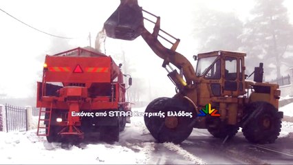 Χιόνια στον Άγιο έφερε η Χιόνη