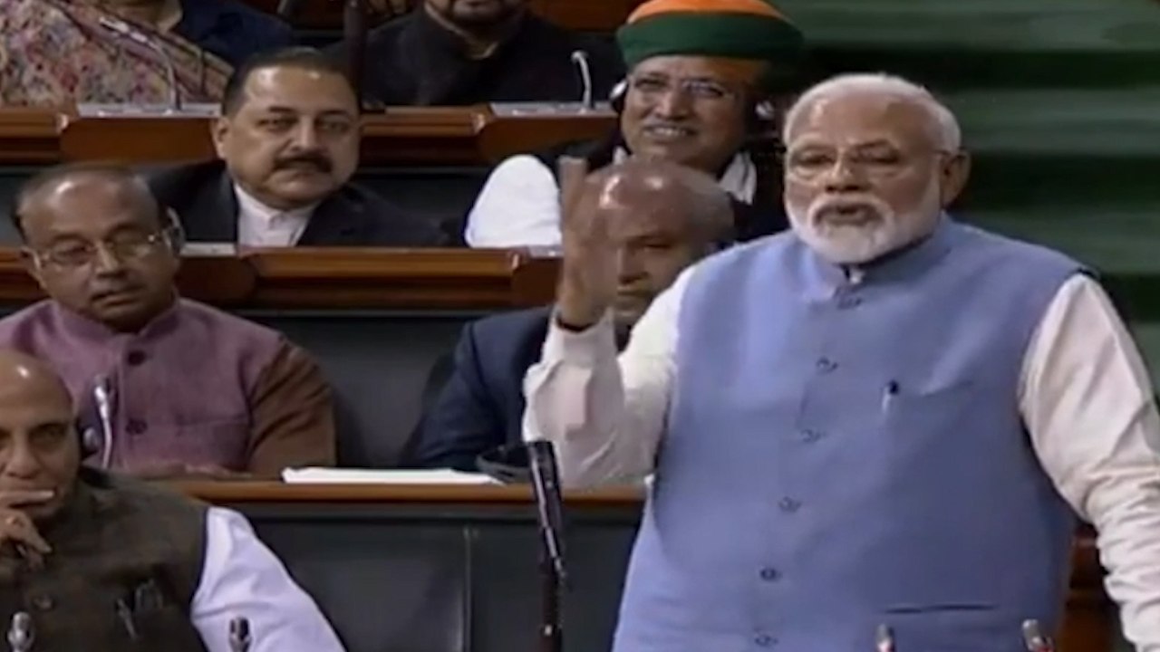 PM Narendra Modi takes a jibe at Rahul Gandhi’s ‘jhappi’ and ‘wink’