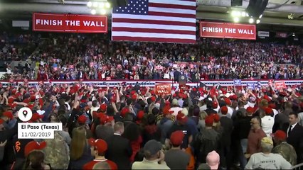 États-Unis : Donald Trump, une campagne au pied du mur