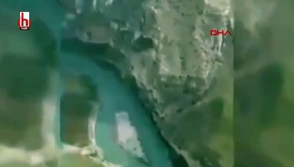 350 metrede halay çektiler