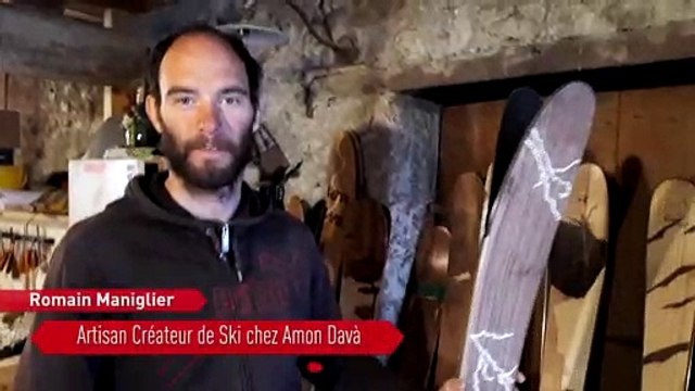 Jarrier (Savoie) / Ces skis en bois artisanaux qui se démocratisent